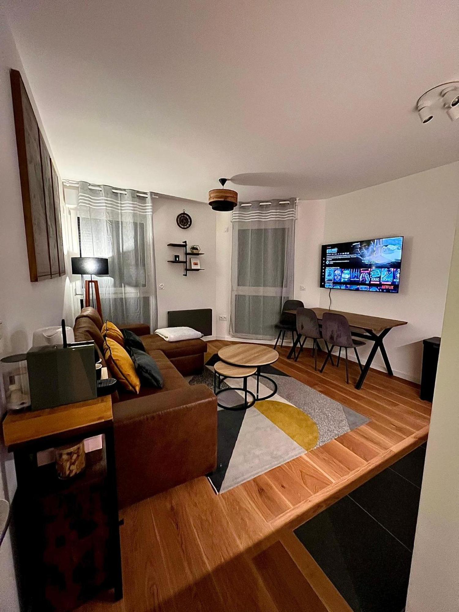 New & Serene 1-Bedroom Apart Near #Ladefenseparis #Parking&Fibre Suresnes Zewnętrze zdjęcie